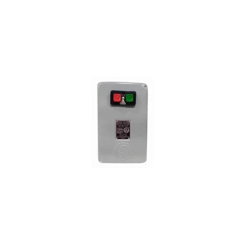SJ MJ1+ Three Phase Direct-On-Line (DOL) Starter 1.5-2.5A, Metal Enclosure, S01+/A