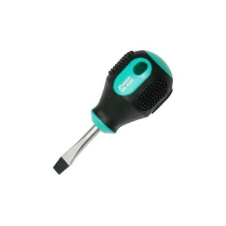 Proskit Pro-Soft Slotted Screwdriver 6 mm Tip, 40 mm Blade, 9SD-220A,