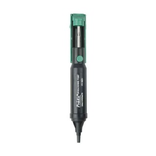 Proskit 8PK-366N-G Desoldering Pump, 205 mm Aluminum Body, Manual Operation