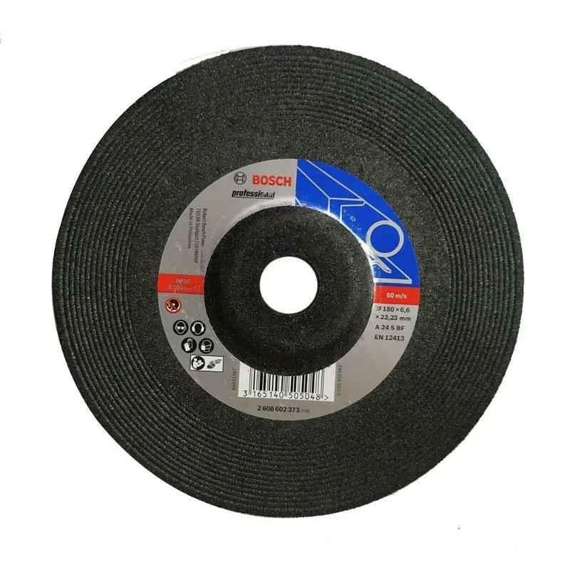 Bosch 7 Inch DC Cutting Wheels, Straight Shape, 178 mm × 6.6 mm × 22.23 mm, Pack of 25,