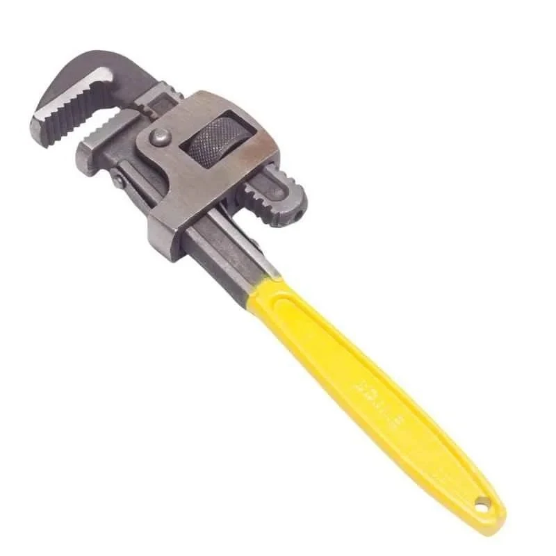 Stanley Stillson Type Pipe Wrench, Cast Aluminum Handle, 18 Inch, Jaw Opening 80 mm, 71-644