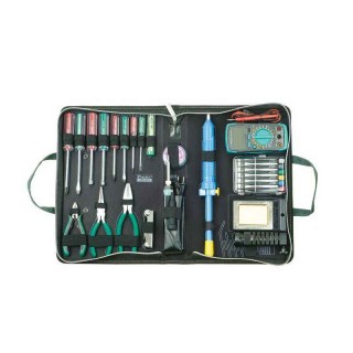 Proskit Professional Electronic Tool Kit 220V, 18+ Tools, 1PK-616B