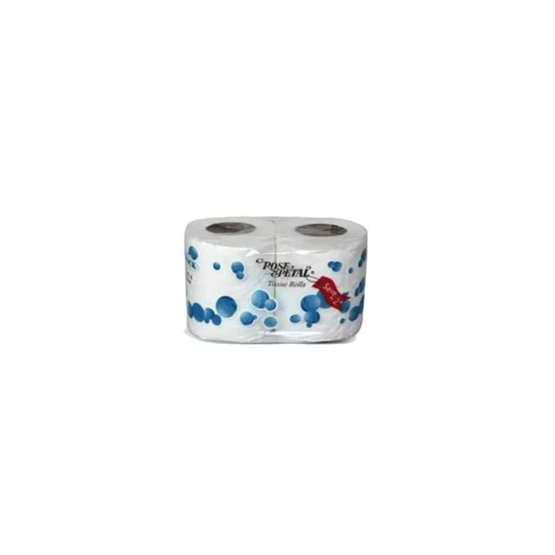 Petals 4 Ply Toilet Paper Roll Pack of 4, Quilted Soft, Highly Absorbent, 300 g,