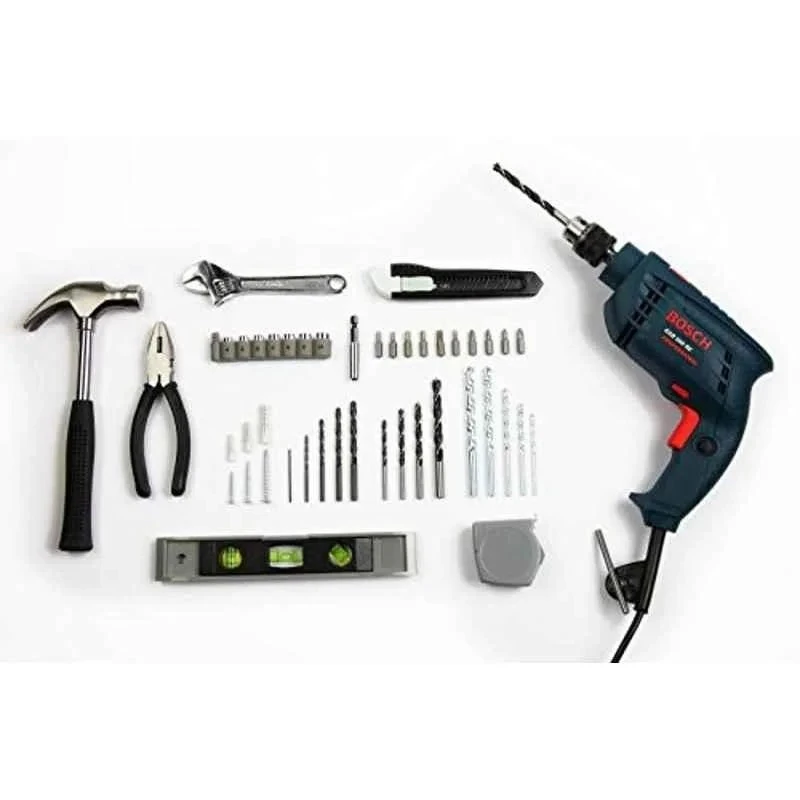 Bosch Professional Impact Drill Kit 500W, 2600 rpm, 1.5-10 mm Chuck, GSB 500 RE
