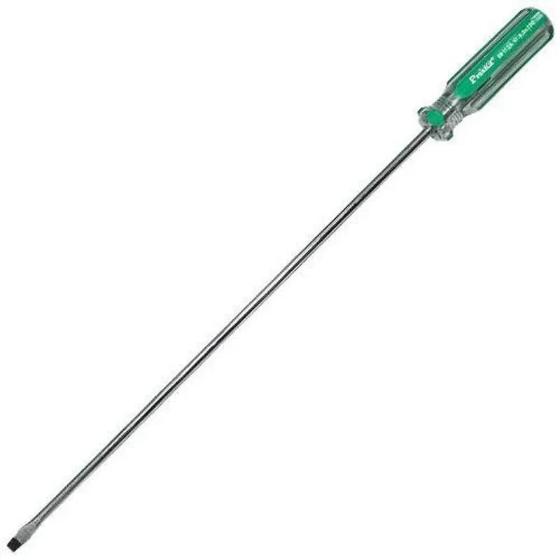 Proskit Line Color Slotted Screwdriver 5 mm Tip, 250 mm Blade Length, 89112A