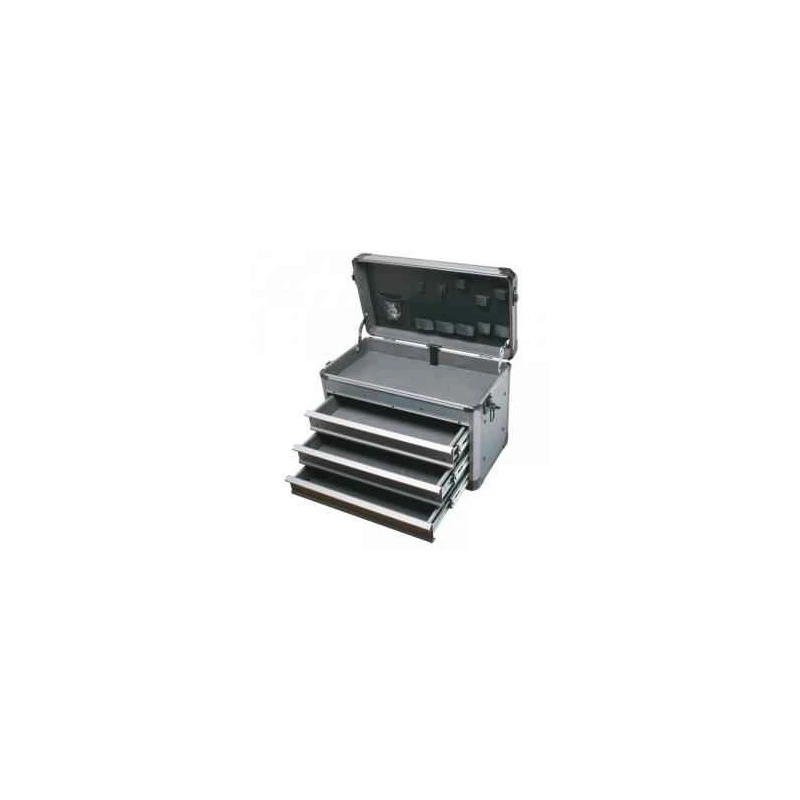 Proskit Aluminum Frame Drawer Case Rugged Plastic Body Automatic Lock TC-755