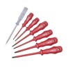 Proskit SD-315A 1000V Insulated Screwdriver Set, Ergonomic Handle, Circuit Testing, 7 Piece,