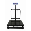 Metis Steel Platform Weighing Scale 500 kg Capacity, 50 g Accuracy, 750x750 mm Platform, Digital Display