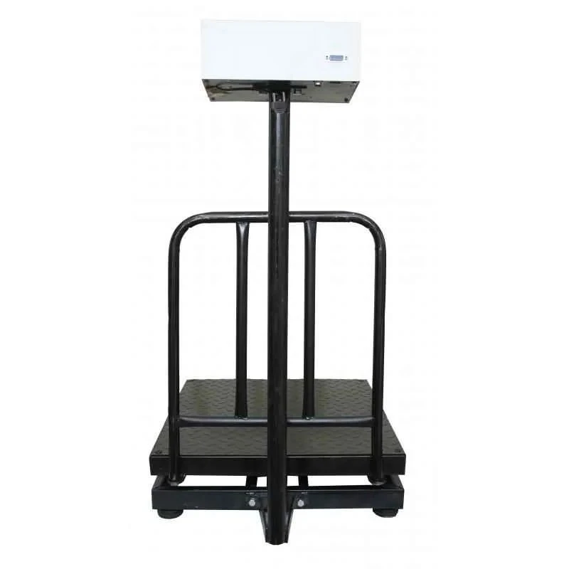 Metis Steel Platform Weighing Scale 500 kg Capacity, 50 g Accuracy, 750x750 mm Platform, Digital Display