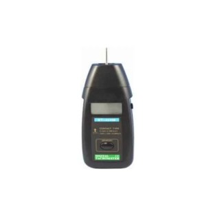 Mextech Digital Tachometer DT-2235, Contact Type, Range 0.5–19999 RPM, LCD Display, Auto Power Off
