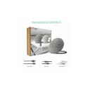 Portronics Dome Grey Portable Bluetooth Speaker with Mic, 10W, 2000mAh, v4.1, Li-ion Battery, POR 685