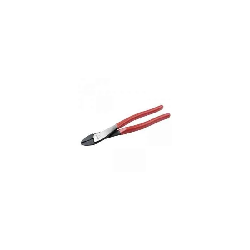 Proskit Multi-Crimp Tool 9.5 Inch, Wire Cutter, Plastic-Dipped Handle PM-804