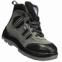 Allen Cooper Antistatic Steel Toe Safety Shoes, Leather Upper, Grey & Black, Size 10, AC-1157