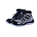 Allen Cooper Antistatic Steel Toe Safety Shoes, Leather Upper, Grey & Black, Size 10, AC-1157