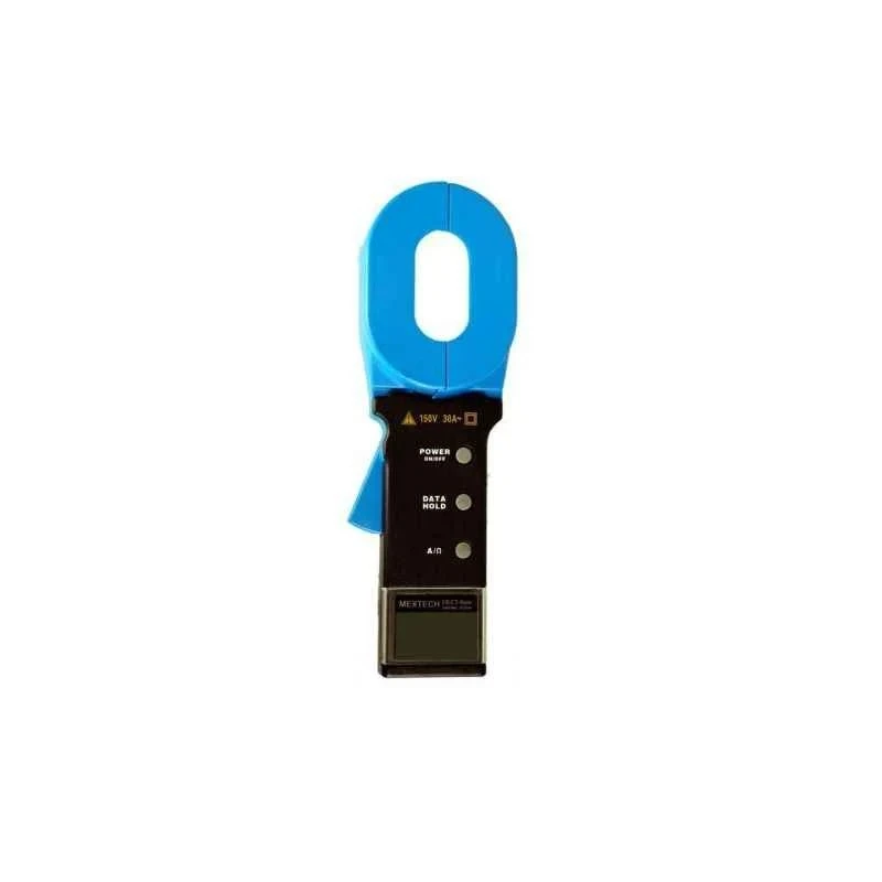 Mextech Digital Earth Tester DECT-9AM, 0.010-1000 Ohms Resistance, Long Jaw, LCD, India