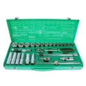 Proskit 26 Piece 1/2 Inch Driver Socket Tool Set SK-42601M, Metal Case, 5750g