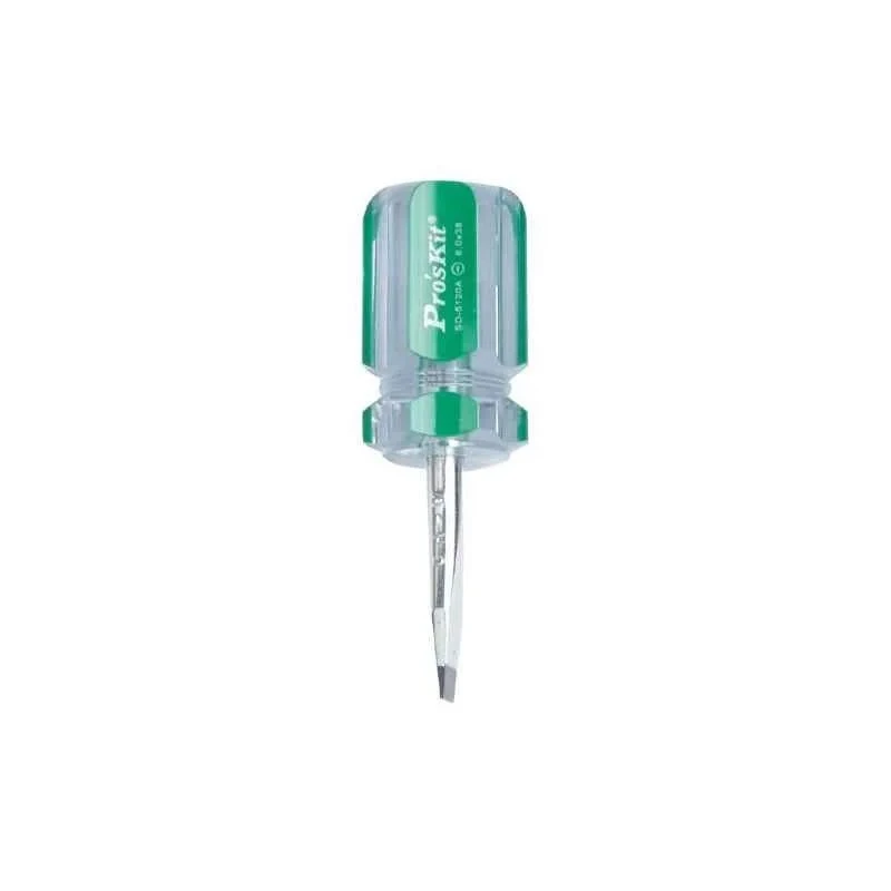Proskit Slotted Line Color Screwdriver 6 mm Tip, 38 mm Blade Length SD-5120A