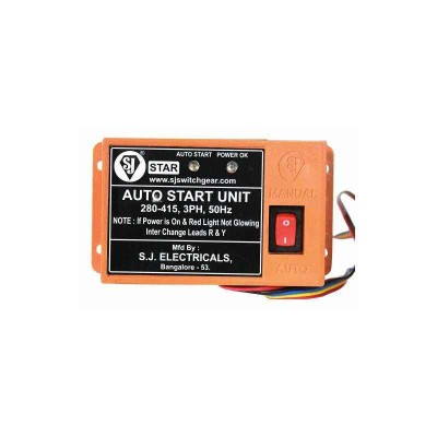 SJ Three Phase Auto Start Unit 1-50 HP, 280-415V, AS01