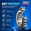 SKF Tapered Roller Bearing LM 29749 F/711/Q, Standard Grease, Open Type