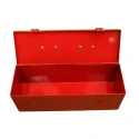 Pahal Single Compartment Tool Box 12x4x4 inch Heavy-Duty Metal Powder Coated