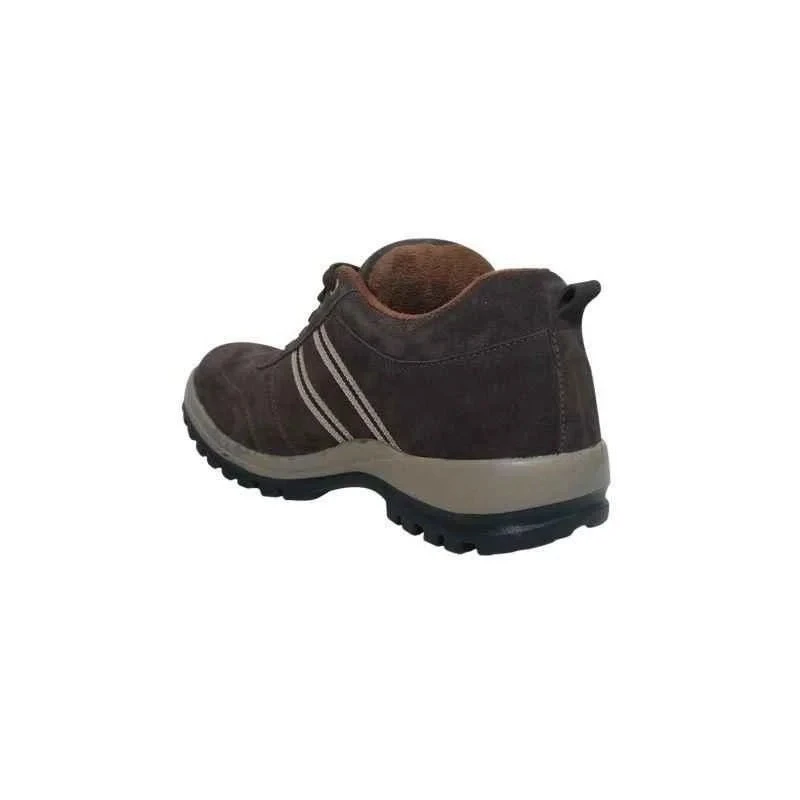 Kavacha Hertz-03 Steel Toe Safety Shoes, Low Ankle, Size 6, Leather Upper, Airmix Sole