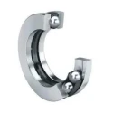 FAG Thrust Ball Bearing 30x52x16 mm, Dynamic Load 23.9 kN, Limiting Speed 7300 rpm, Open Cage, Up to 120°C 51206