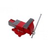 TRUST Heavy Steel Swivel Base Bench Vice, 4 Inch Jaw Width, Steel Body, Model