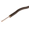 RS PRO H07V-U Series Brown Hook Up Wire, 1.5 mm², 0 AWG, 100 m, PVC Insulation, Solid Copper Conductor 139-111