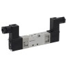 EMERSON ? ASCO Pneumatic Solenoid Valve 5/2 Solenoid G 521 Series, 24V AC, 1/4 Inch, Manifold Mount, Anodised 52100002