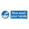 Now Wash Your Hands Sign
