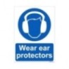 Industrial Wear Ear Protectors Sign