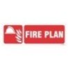 Fire Plan Sign 3mm