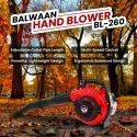 Balwaan Krishi Portable Hand Leaf Blower BL-260, 25.4cc, 2 Stroke, Anti-Vibration System