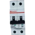 Dewon Electric Double Pole MCB 20A, 10kA, IEC 60898 Compliant, 415V Rail Mount, CB2001020C