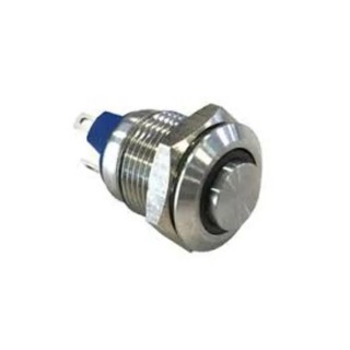 Bulgin Illuminated Push Button Switch Momentary Panel Cutout 12 mm SPST Red LED IP67 36V MAV0120