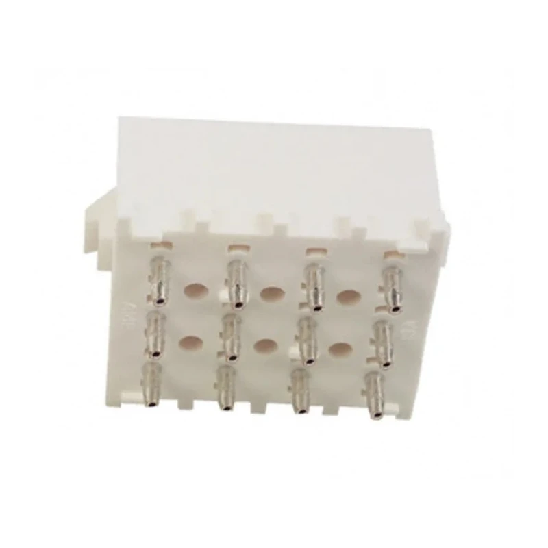 TE Connectivity Universal MATE-N-LOK Series Straight Through Hole PCB Header, 12 Contacts, 6.35 mm Pitch, 3 Row 350713-1