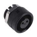 Binder Subminiature Circular Connector, 2 Contacts, Panel Mount, Female Socket, IP40, 125V, 4A, Bayonet 09-0974-00-02
