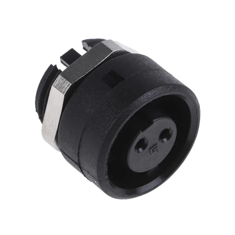 Binder Subminiature Circular Connector, 2 Contacts, Panel Mount, Female Socket, IP40, 125V, 4A, Bayonet 09-0974-00-02
