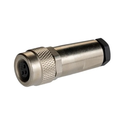 binder Circular Connector, 3 Contacts, Cable Mount, M9, Female Socket, IP67, 125V, 4A, 712 Series 