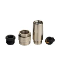 binder Circular Connector, 3 Contacts, Cable Mount, M9, Female Socket, IP67, 125V, 4A, 712 Series 