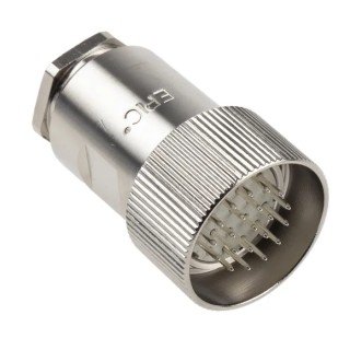 Lapp Circular Connector 21 Contacts, 7.5A, 380V, Cable Plug, Male, IP65, EPIC Series 00009245