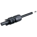 Staubli PV Series Female Cable MC4 Connector, Coupler, 1.5mm² & 2.5mm², 22A, 1kV, IP67, Crimp Termination 32.0010P0001