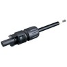 Staubli PV Series Female Cable MC4 Connector, Coupler, 1.5mm² & 2.5mm², 22A, 1kV, IP67, Crimp Termination 32.0010P0001