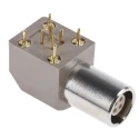 LEMO Industrial Circular Connector, 4 Contacts, Panel Mount, Female Socket, 11.7 mm, 4.5A, 1300V, IP50, Brass, EPG.0B.304.HLN