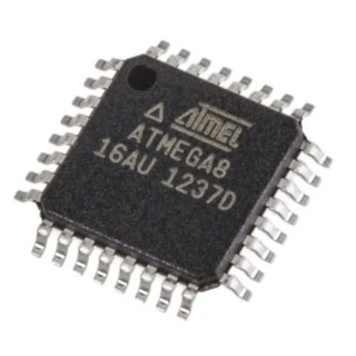 Microchip ATMEGA8-16AU 8-bit AVR Microcontroller, 16 MHz, 8kB FLASH, 32-Pin TQFP ATMEGA8-16AU