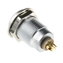 LEMO Circular Connector 2 Contacts Panel Mount 10 mm Socket Female IP50 0B Series EGG.0B.302.CLL