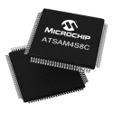 Microchip 32 bit ARM Cortex M4 SAM3S Microcontroller 50 MHz 512kB Flash 100-Pin LQFP ATSAM4S8CA-AU