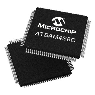 Microchip 32 bit ARM Cortex M4 SAM3S Microcontroller 50 MHz 512kB Flash 100-Pin LQFP ATSAM4S8CA-AU