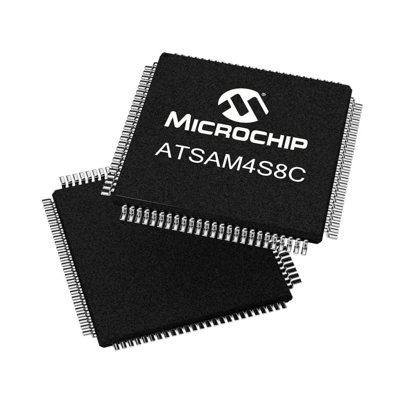 Microchip 32 bit ARM Cortex M4 SAM3S Microcontroller 50 MHz 512kB Flash 100-Pin LQFP ATSAM4S8CA-AU