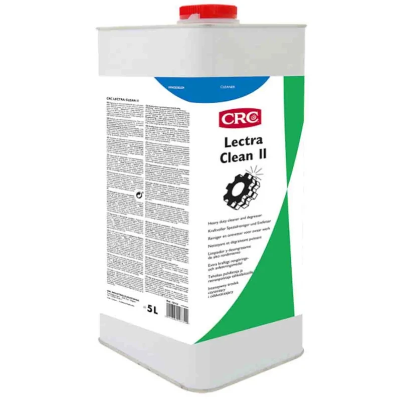 CRC Lectra Clean II Industrial Cleaner Liquid, 5 L Can, Controlled Evaporation, High Flash Point, Belgium 10314